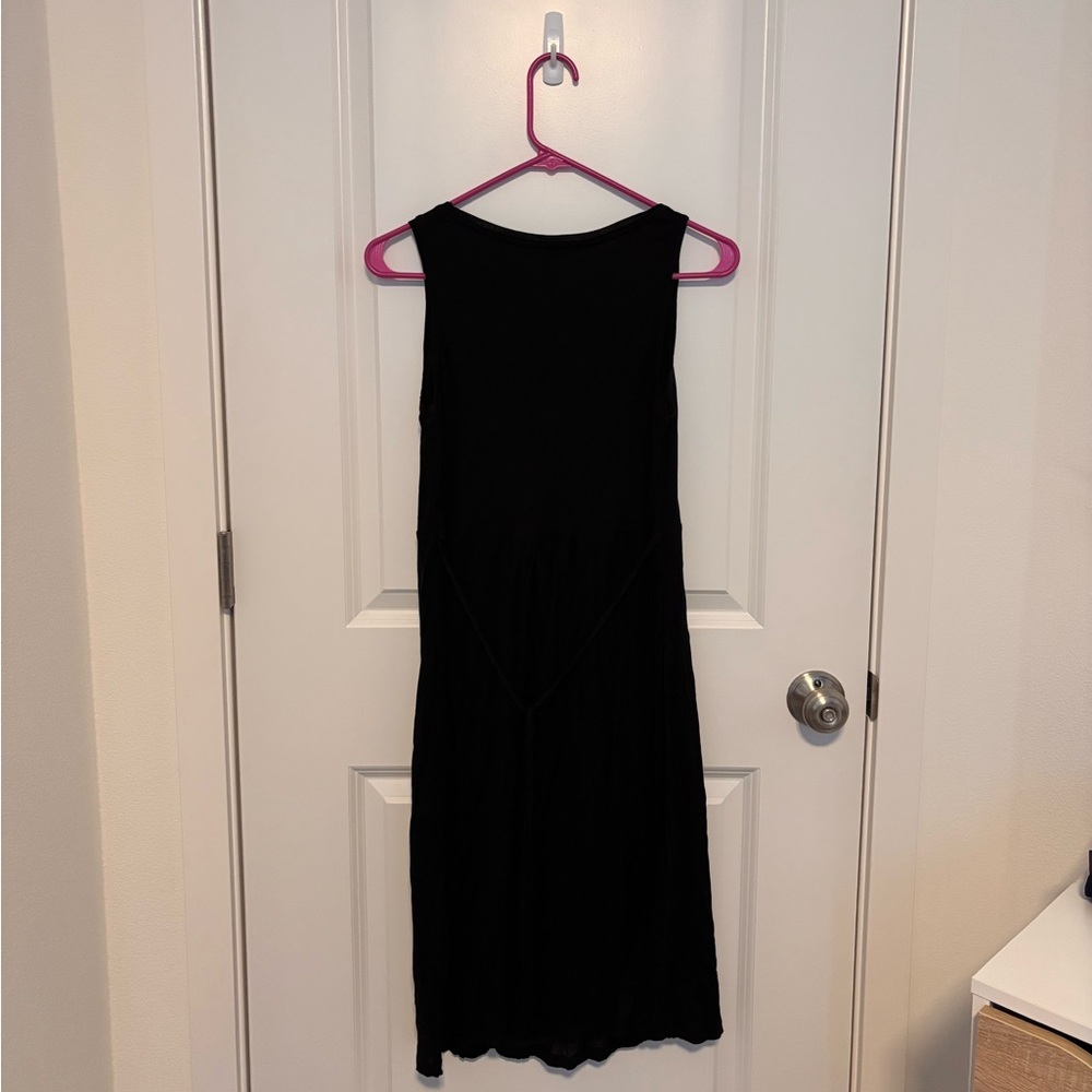 Boden Balck Ruffle Dress - Picture 4 of 5
